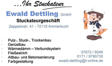 Kundenbild groß 1 Stuckateurgeschäft Ewald Dettling GmbH