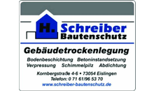 Kundenbild groß 1 Bautenschutz SCHREIBER - Sanierungen + Gebäudetrockenlegung