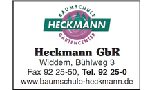 Kundenbild groß 1 Heckmann GbR Baumschule-Gartencenter