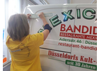 Eigentümer Bilder Buchstaben-Zentrale Dipl.Grafik-Designerin Kristin Andrees Beschriftungen Schilder Werbung Düsseldorf