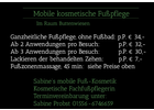 Bildergallerie Sabine's Fuß-Kosmetik Mobil Buttenwiesen