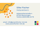 Bildergallerie Fischer Silke Heilpraktikerin in Memmingen Memmingen