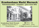 Bildergallerie Krankenhaus Markt Werneck Werneck