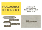 Bildergallerie Dickert Peter Holzmarkt Nittenau