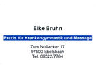 Bildergallerie Bruhn Eike Krankengymnastikpraxis Ebelsbach