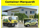 Bildergallerie Container-Marquardt GmbH Entsorgungsunternehmen Rietheim-Weilheim