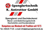 Bildergallerie AK-Spenglertechnik K. Antretter GmbH Miesbach
