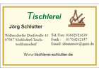 Bildergallerie Tischlerei Schlutter Jörg Teichwolframsdorf