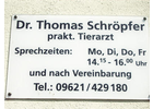 Bildergallerie Schröpfer Thomas Dr.med.vet. prakt.Tierarzt Amberg