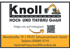Eigentümer Bilder Hoch- und Tiefbau Knoll GmbH Bauunternehmen Schwarzenbach a.Wald