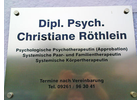 Bildergallerie Röthlein Christiane Psychotherap.Praxis Kronach
