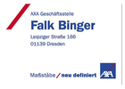 Eigentümer Bilder AXA Versicherungs AG Geschäftsstelle Falk Binger Versicherungsagentur Dresden