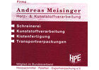 Bildergallerie Meisinger Andreas Kunststoffverarbeitung Regensburg