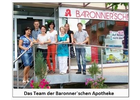 Bildergallerie Baronner'sche Apotheke - Apotheker Martin Baronner Boll