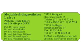 Kundenfoto 2 LABOR ENDERS, Prof. Dr. med. Gisela Enders & Kollegen MVZ - Medizinische Diagnostik