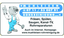 Kundenbild groß 1 Mühleisen Rohrreinigung GmbH