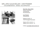 Bildergallerie Müller Klaus Dipl.-Kfm. + Pfander Uwe StB u. vereid. Buchprüfer Stuttgart