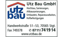Kundenbild groß 1 Utz Bau GmbH