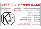 Bildergallerie KABEL - KLOETERS GmbH Markkleeberg