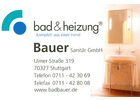Bildergallerie Bauer Bad & Heizung GmbH & Co. KG Stuttgart