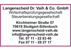 Bildergallerie Langenscheid Dr. Vaih & Co. GmbH Stuttgart